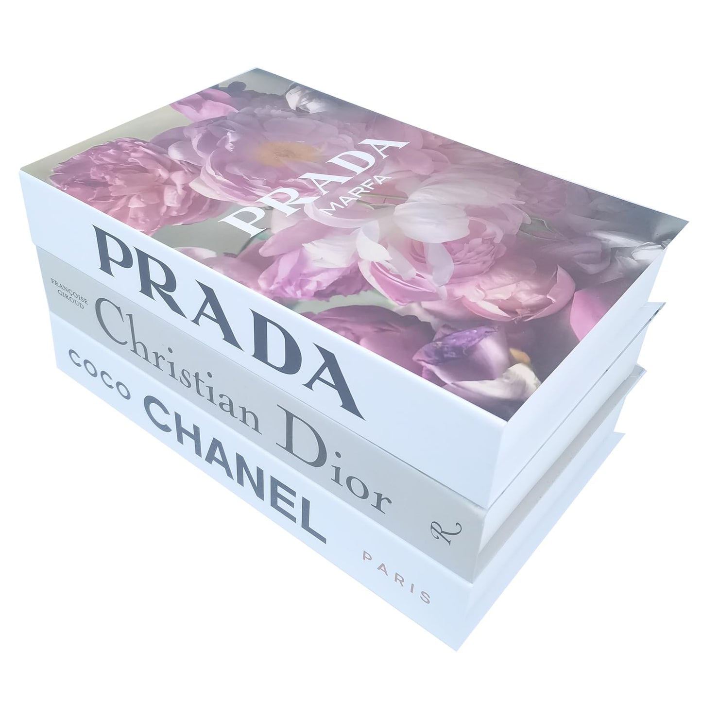 3PCS Decorative Books - Faux Books for Decorations Aesthetic Chic Fake Book for Home Décor Coffee Table Decor Bookshelf