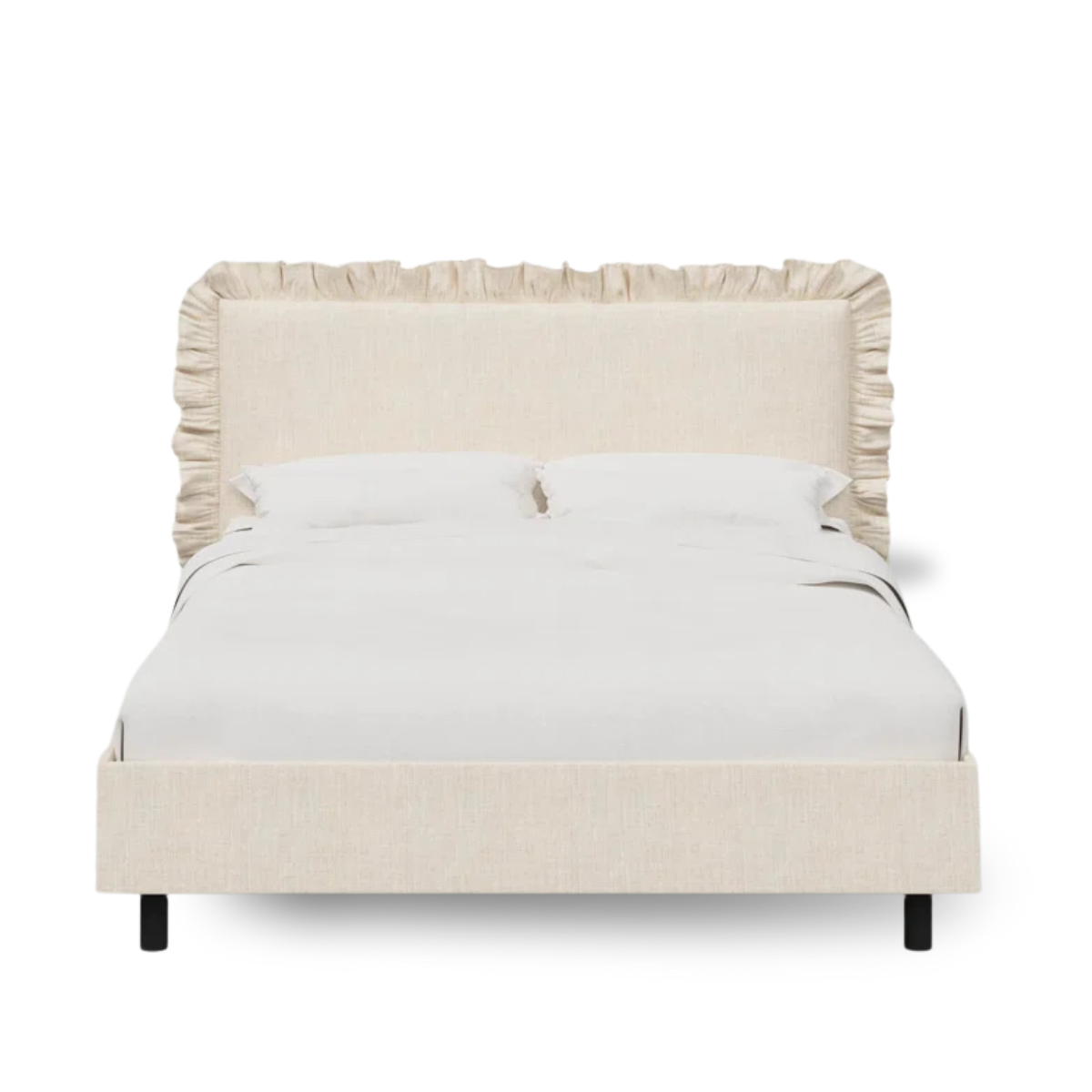 Lyra Ruffle Platform Bed