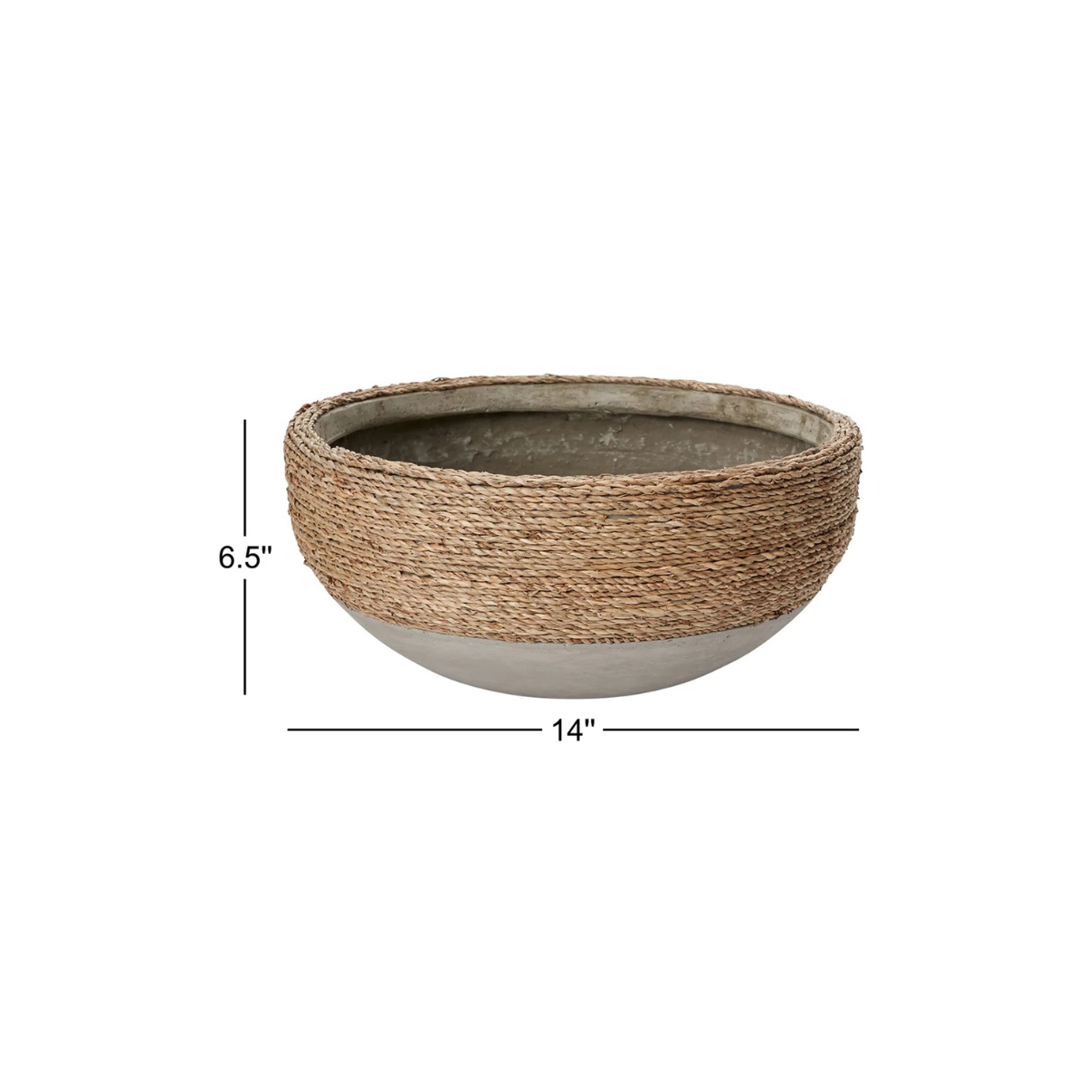 Jerom Handmade Concrete Decorative Bowl