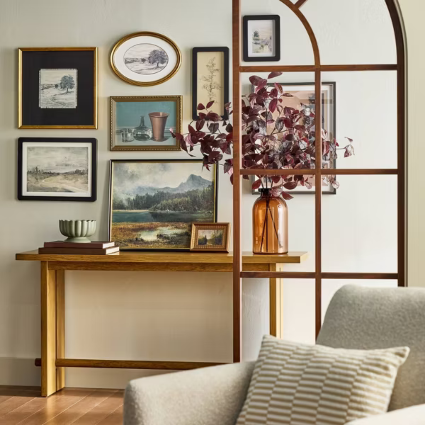 Horizontal Landscape Road Art