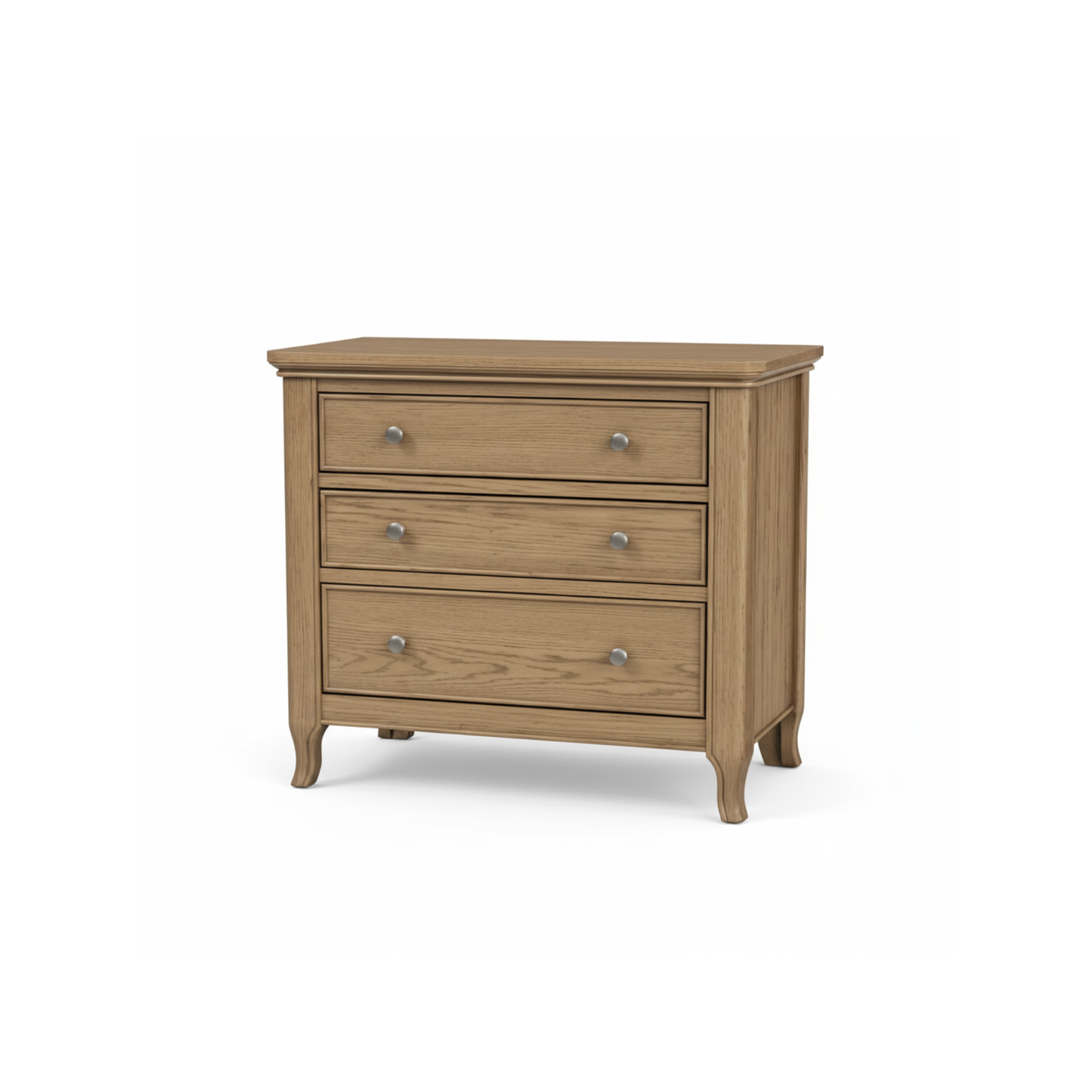 3-Drawer Nightstand for Bedroom and Living Room