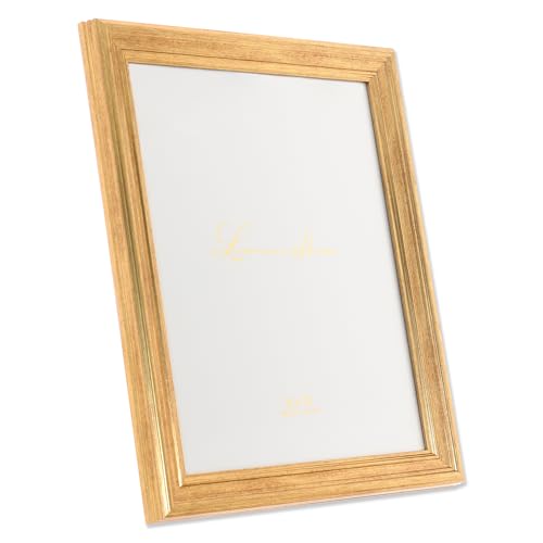 Lawrence Frames 536280 Sutter Gold 8x10 Picture Frame
