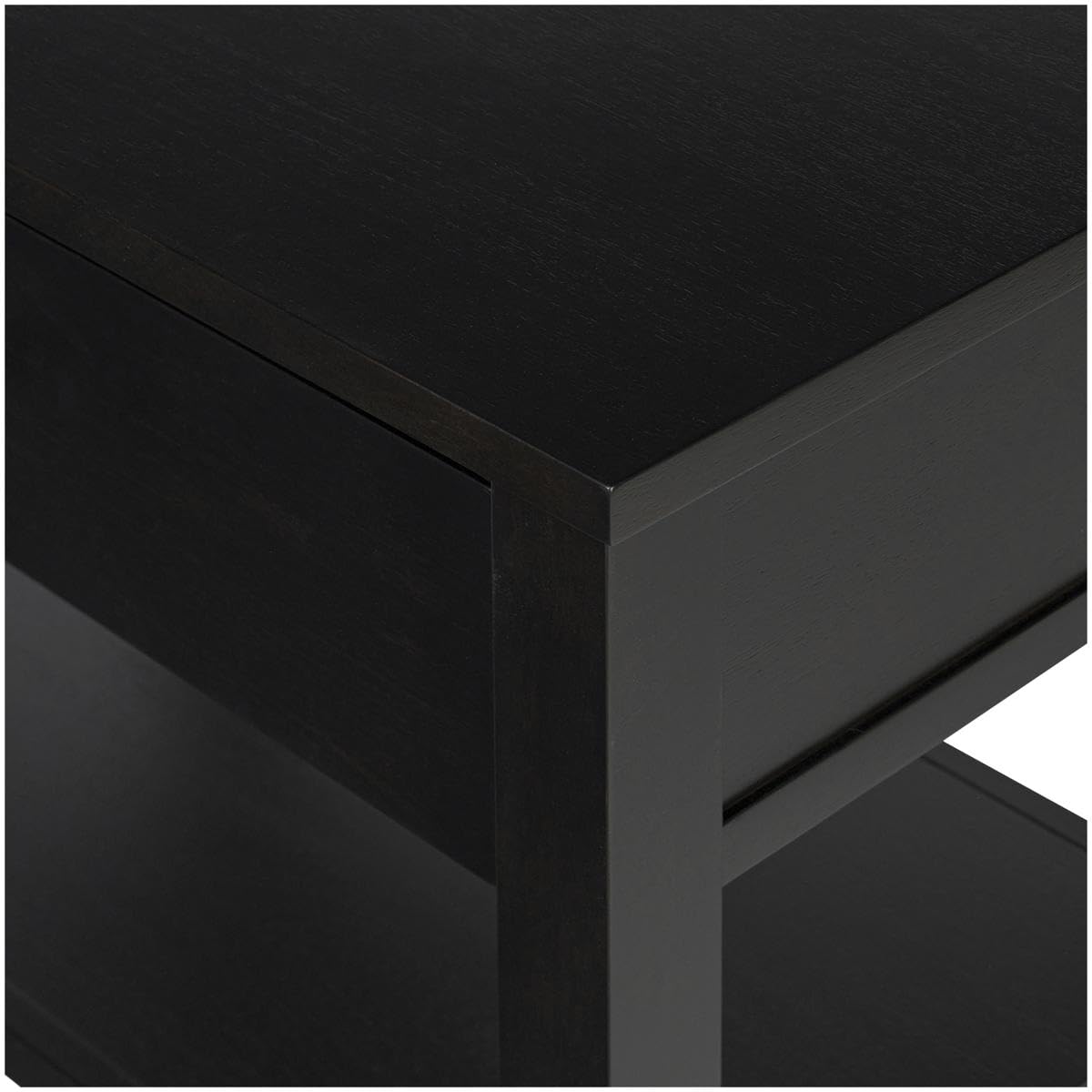 Moe's Home Collection Katherine Nightstand Black Wood Nightstands