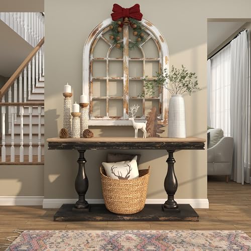 Deco 79 Seagrass Handmade Decorative and Functional Storage Basket Large Woven Basket Organizer with Ring Handles, Basket for Storage 20" x 18" x 19", Brown