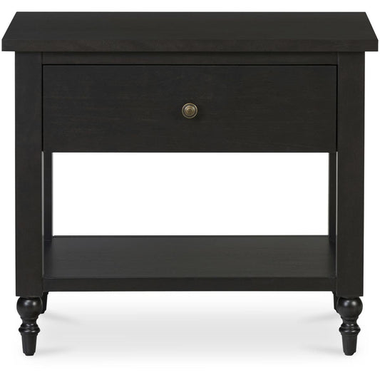 Moe's Home Collection Katherine Nightstand Black Wood Nightstands
