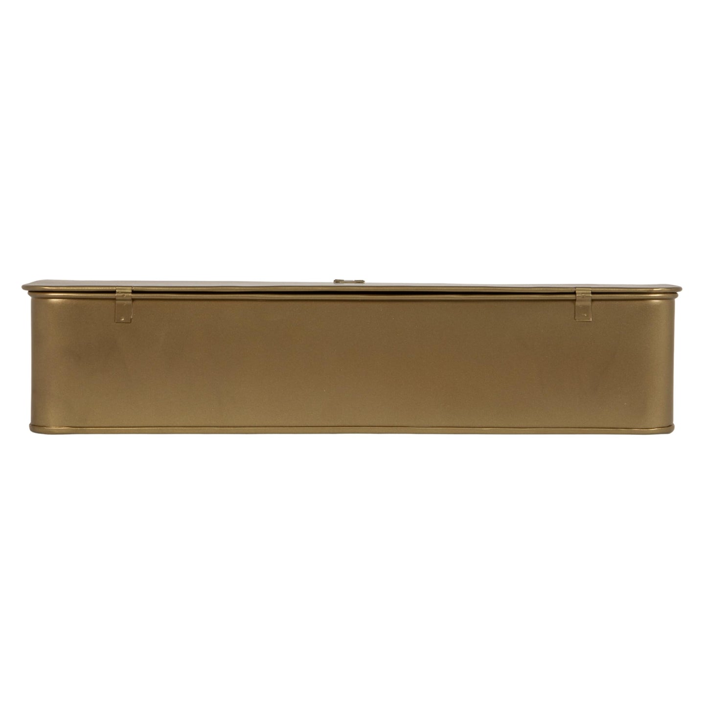 Decorative Metal Boxes with Gold Finish (Set of 3 Sizes)
