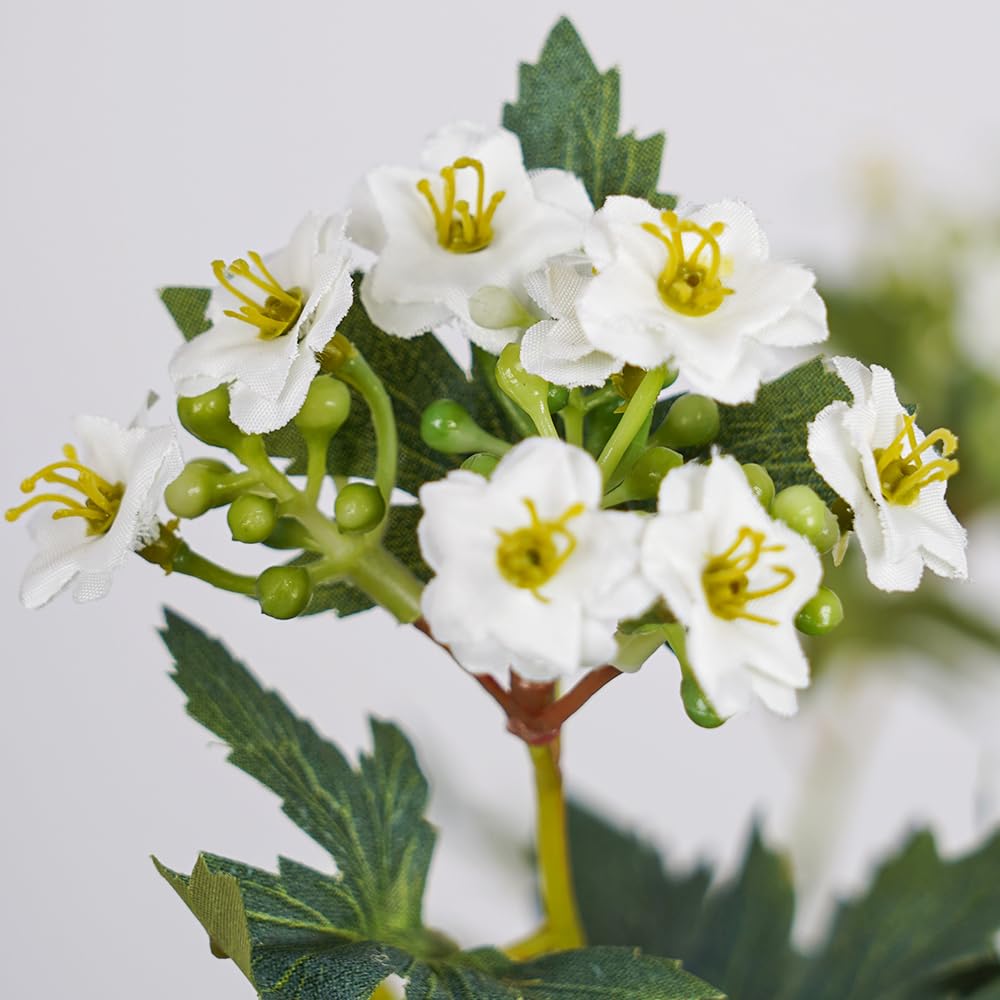 Artificial Plants,3Pcs 31inch Green Faux Stems for Vase,Fake Flowers Faux Branches Artificial Plants & Flowers for Home Decor (3, Kalanchoe)