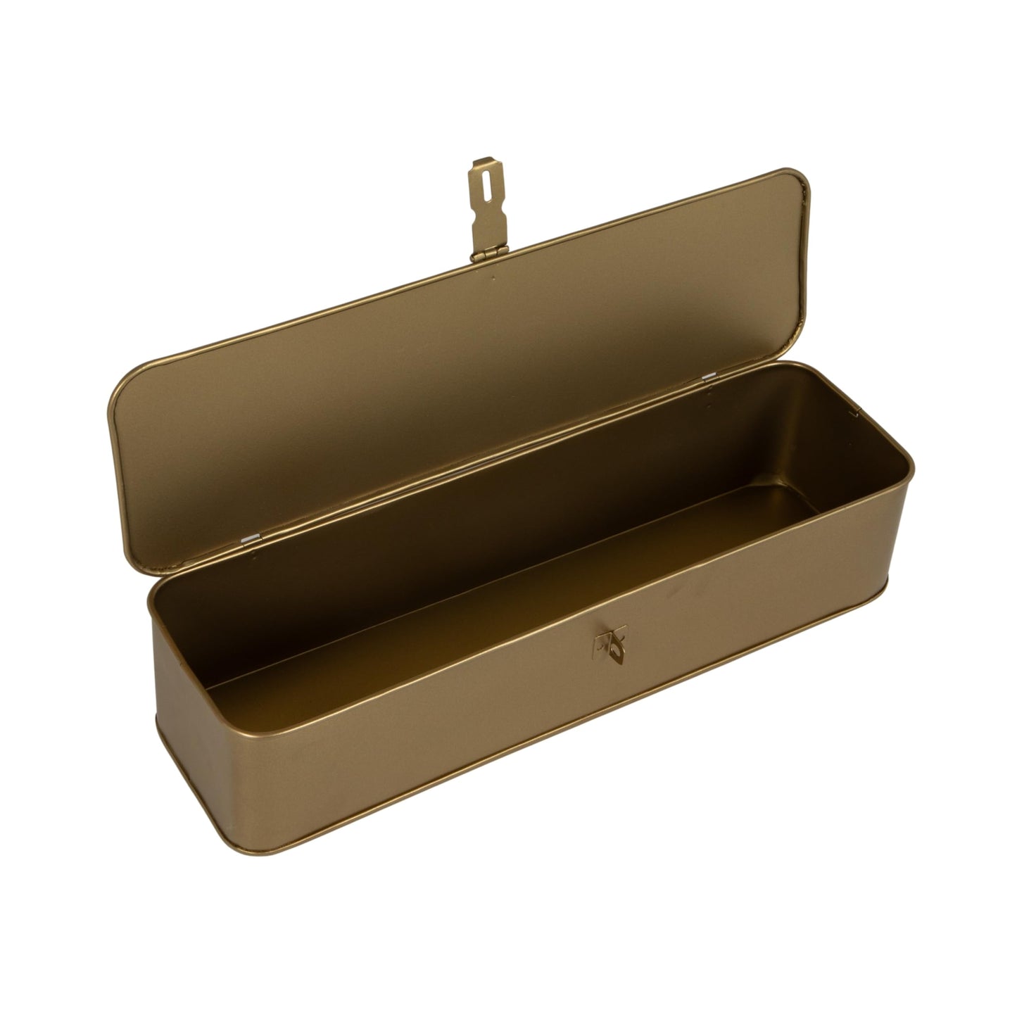 Decorative Metal Boxes with Gold Finish (Set of 3 Sizes)