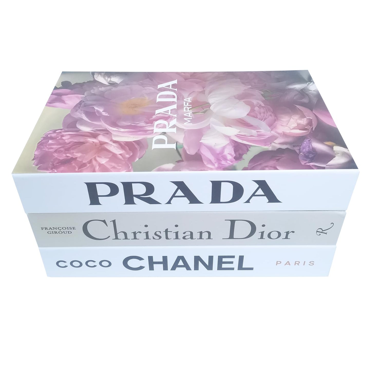 3PCS Decorative Books - Faux Books for Decorations Aesthetic Chic Fake Book for Home Décor Coffee Table Decor Bookshelf