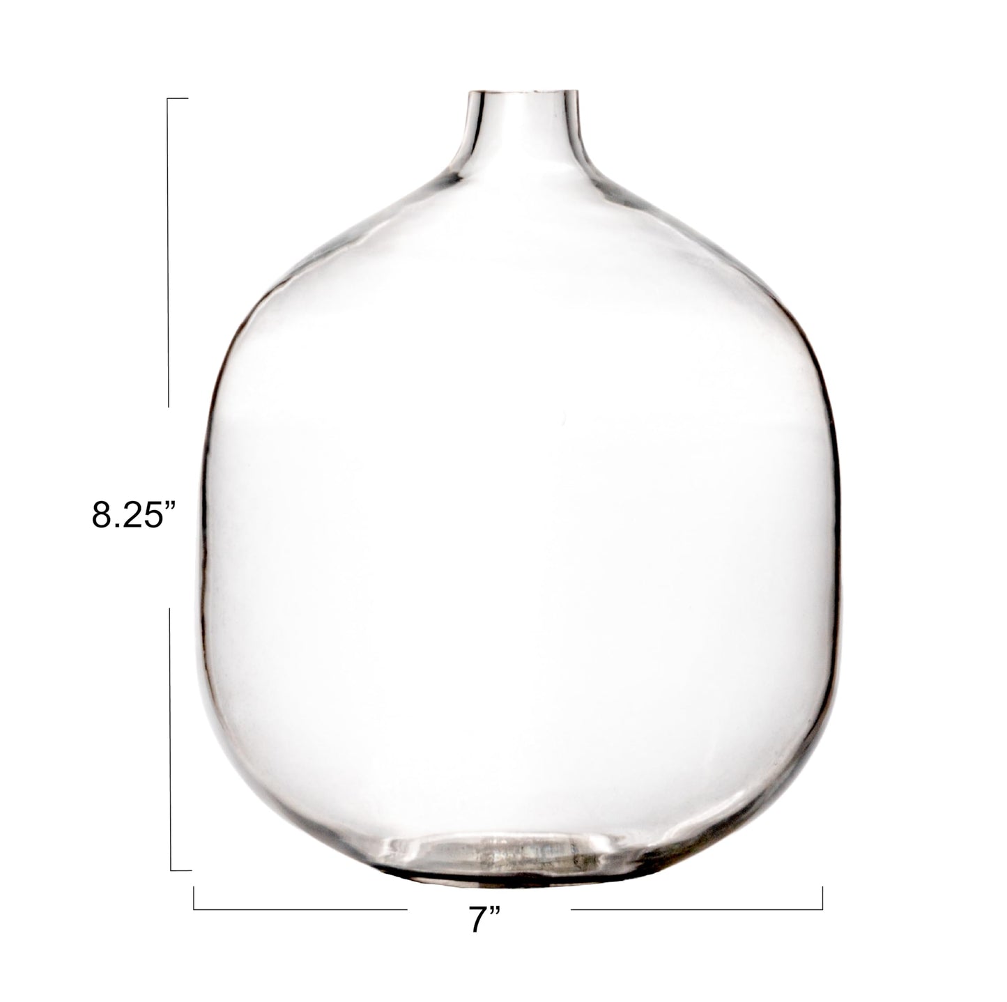 Bloomingville Stout Clear Glass Vase