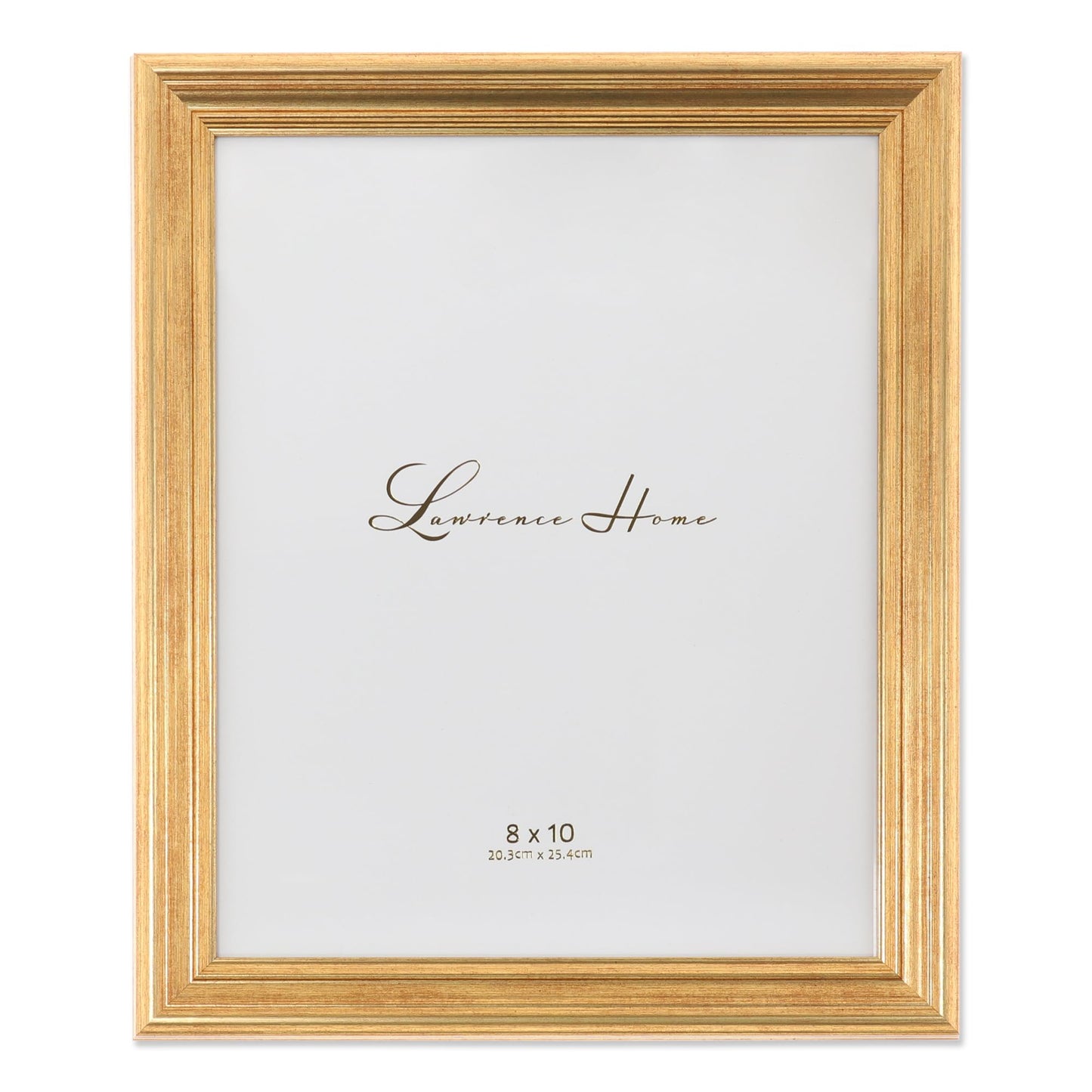 Lawrence Frames 536280 Sutter Gold 8x10 Picture Frame