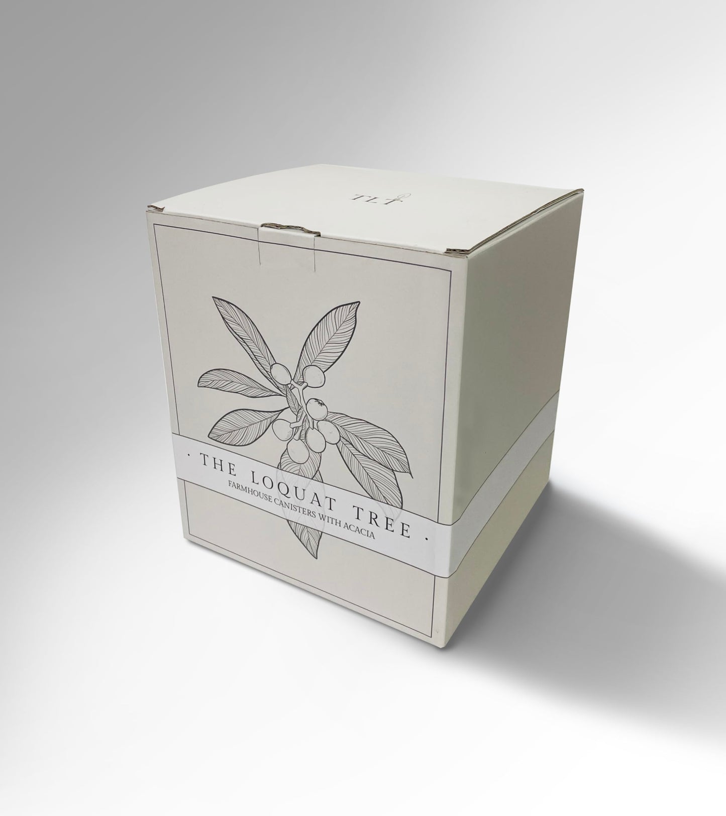 Farmhouse Kitchen Canisters for Countertop - Approx. 5, 4 & 2 Quart/Tin Canisters Sets for the Kitchen/Rustic Home Decor/Modern Farmhouse Decor (Acacia)