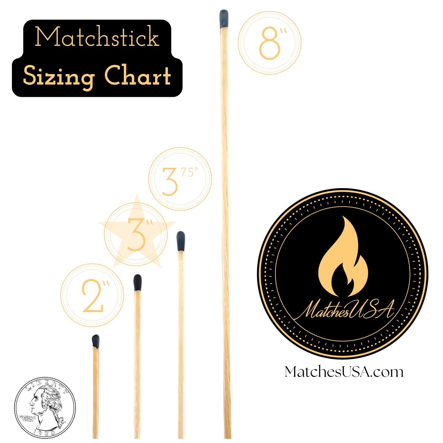 INCLUDES MATCHES ! | Smoke Gray Glass Matches Cloche | Grey Tinted Decorative Match Holder Jar for Candles Set Display (Black Matches)