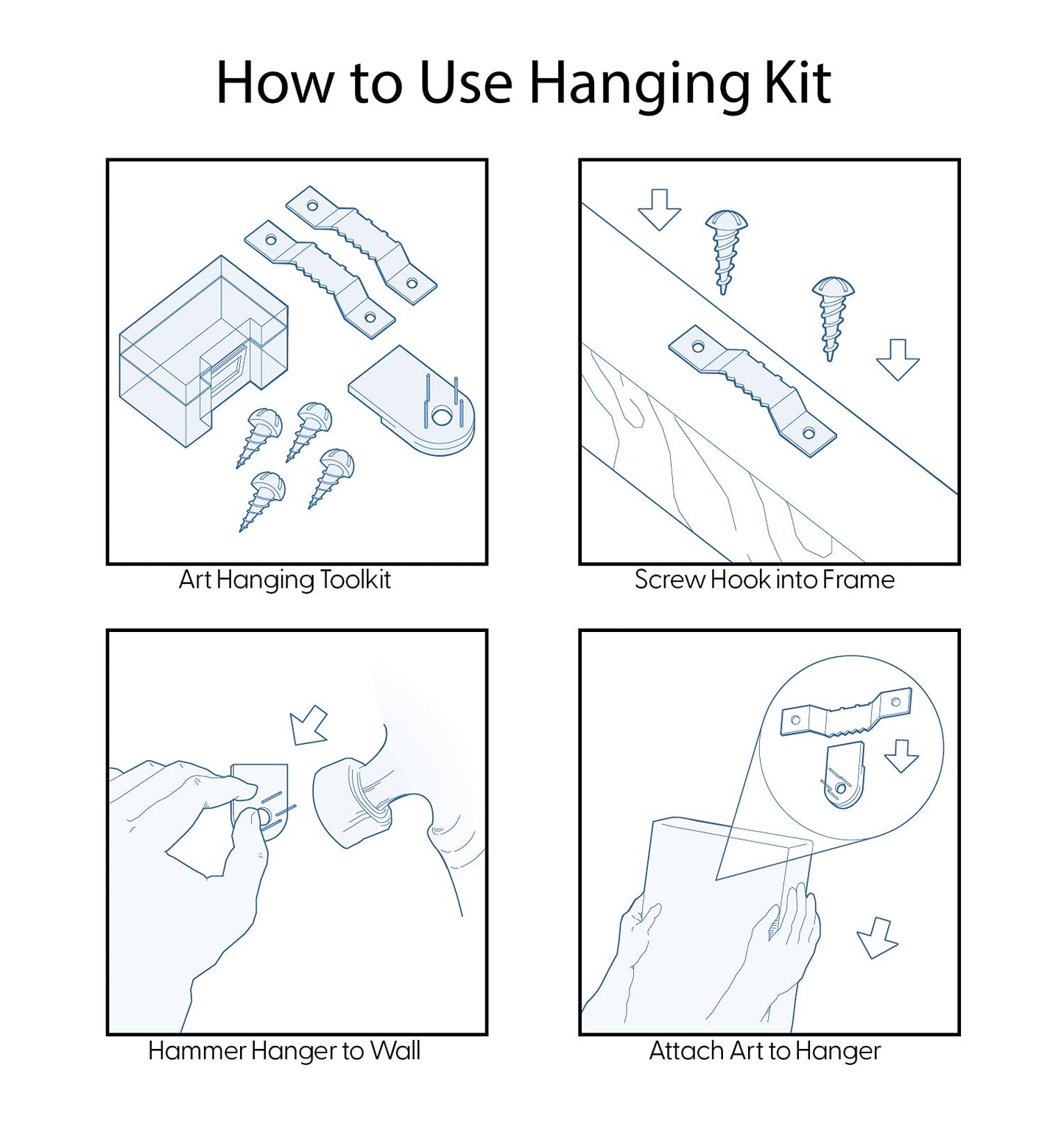 Framed Grey Abstract Canvas