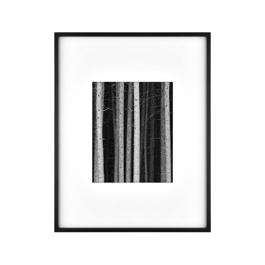 MCS Master & Co. Foundry Metal 14x18 Matted Picture Frame with 8x10 Photo Display, Black Vertical & Horizontal Wall Hanging Frame for Photos & Artwork (1-Pack)