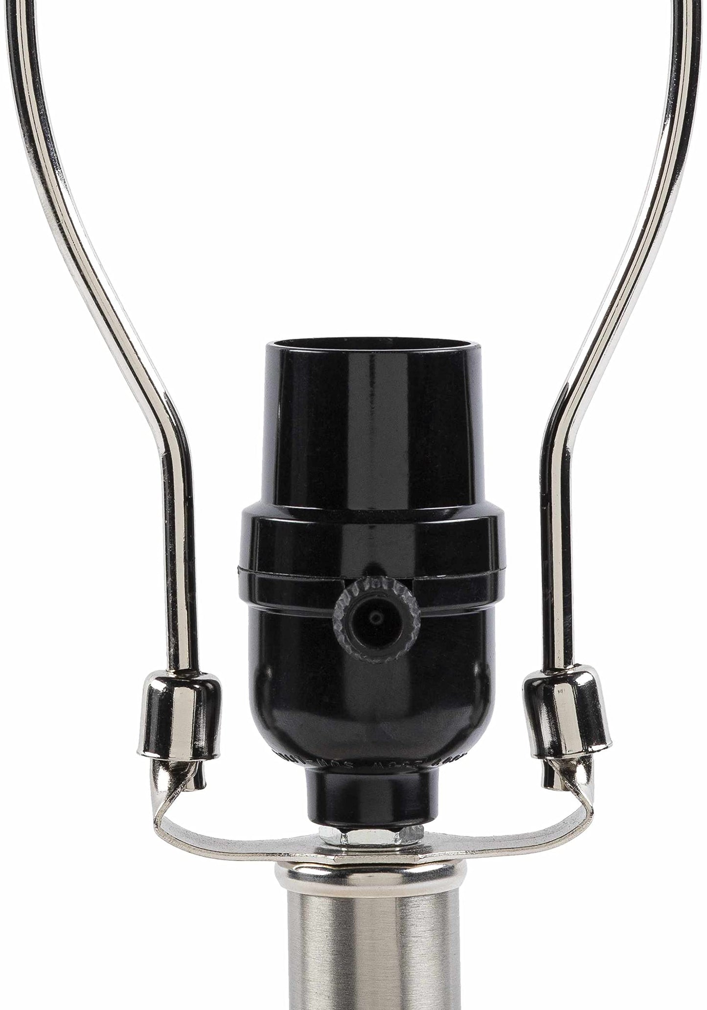 BoutiqueRugs Manaloal Boho Dotted Ceramic Bedside Table Lamp for Bedroom Nightstand - End Side Lighting for Living Room - Shade Linen - White, Cream, Beige - 20" H