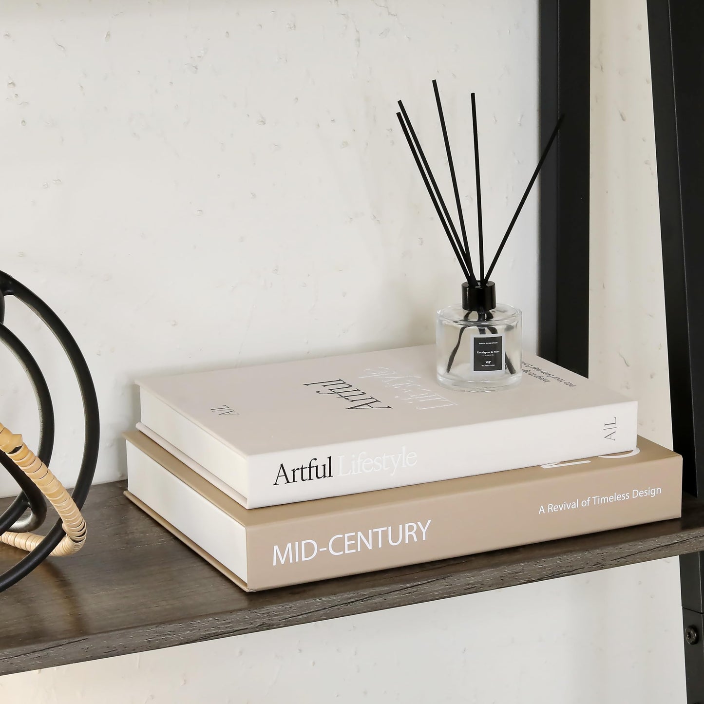 Aesthetic Decorative Books - Set of 2 Stylish Boxes