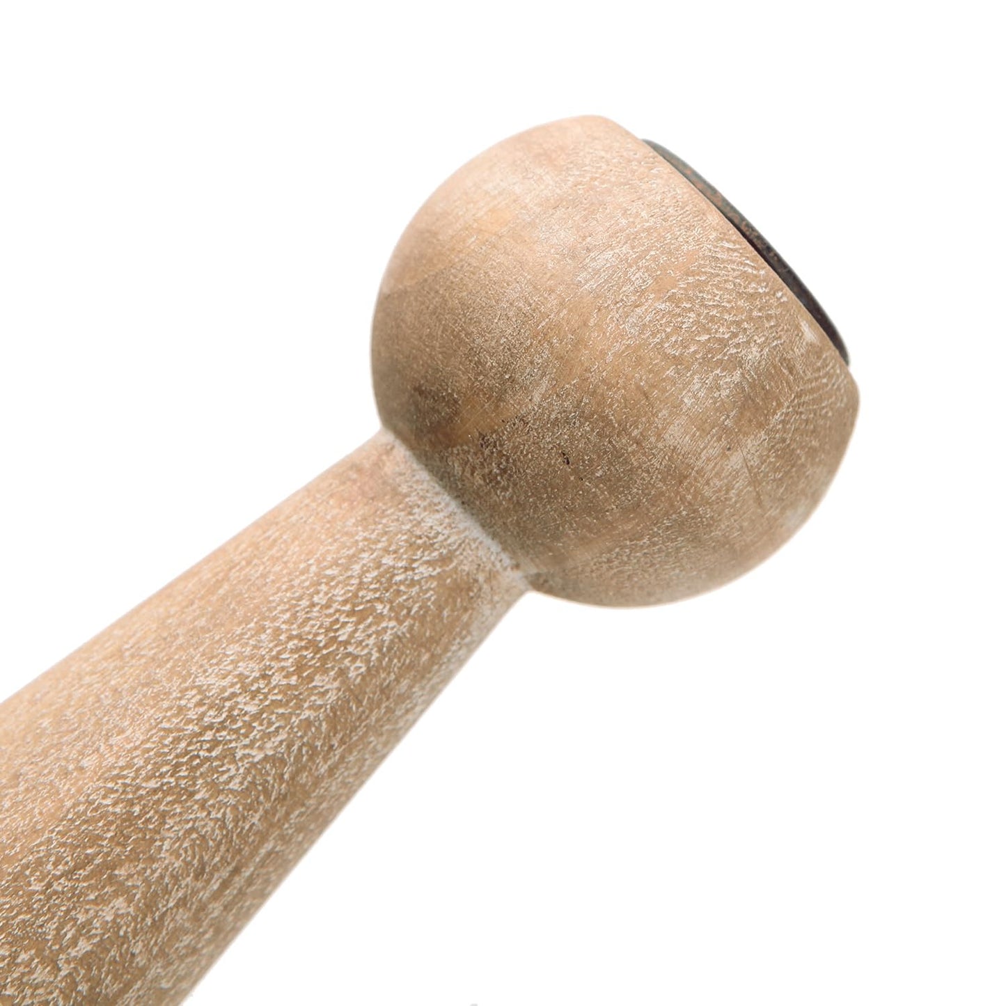 NIKKY HOME Wood Taper Candle Holders Set of 2, Farmhouse Tall Candle Stand Decorative Candlestick for Wedding Party Mantle Fireplace Dining Room Table Centerpieces Decor