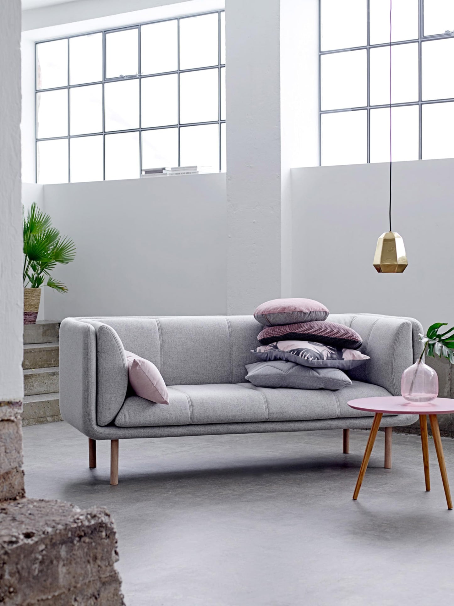 Bloomingville Stout Clear Glass Vase