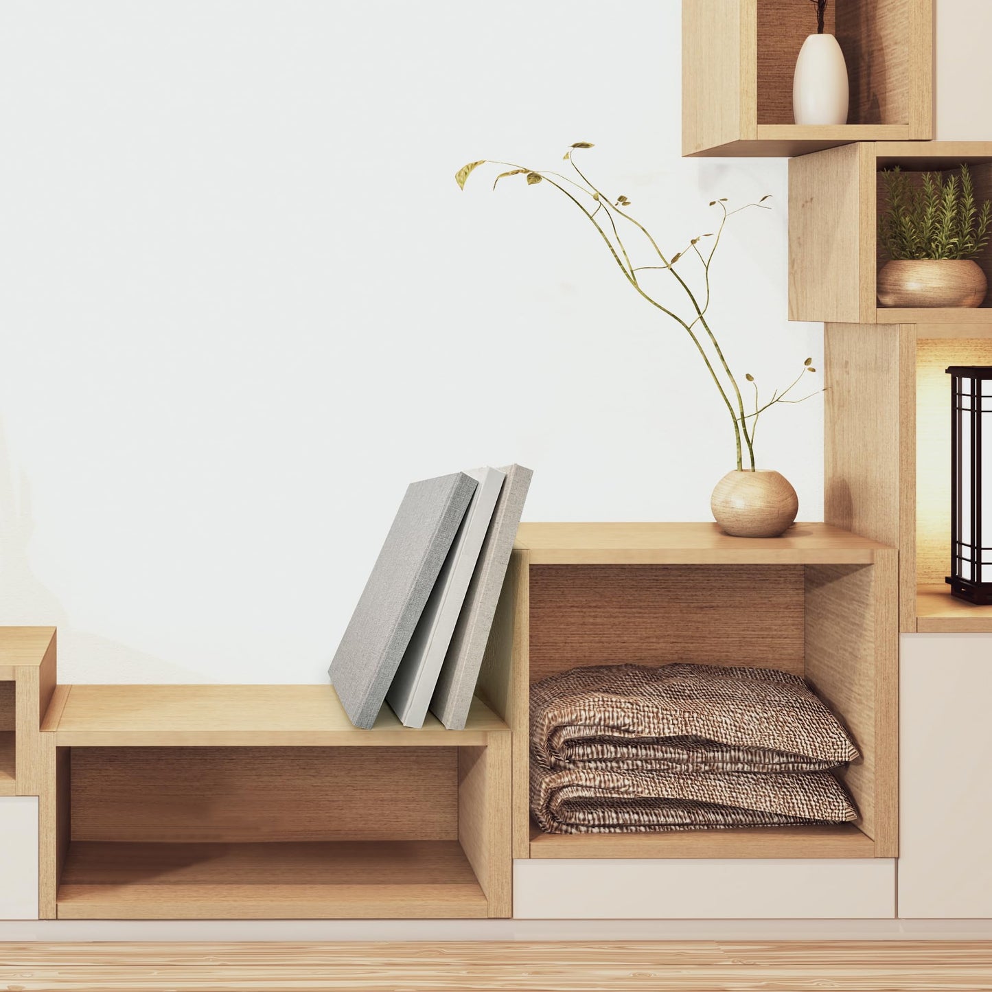 Decorative Book Set | Set of 3 Real Linen Covered Book Set | Extra Large Books | Coffee Table Decor | Shelves Mantle Decor | Modern Home Decoration | Guest Book | Extra Large Journals