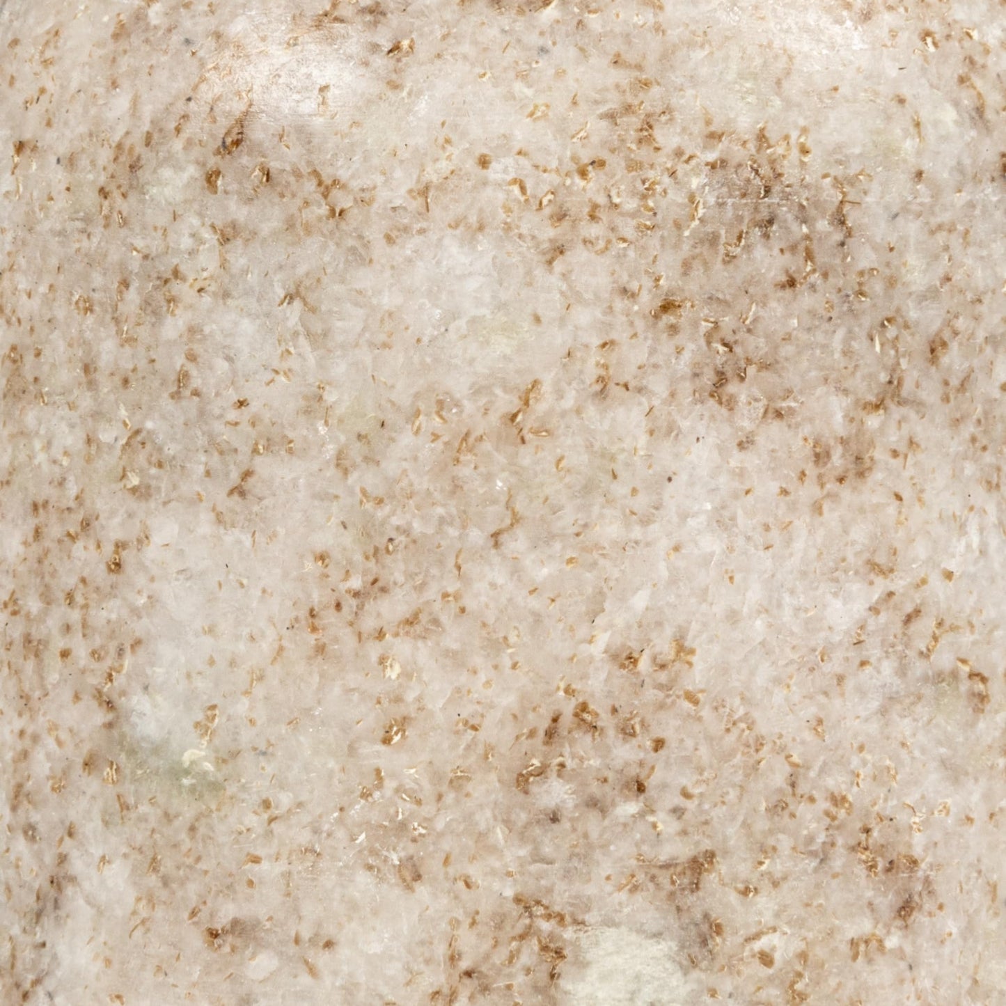 Creative Co-Op Unique Marble and Mango Wood Pinch Pot Canister with Lid, Vary Slightly in Color and Grain, Natural