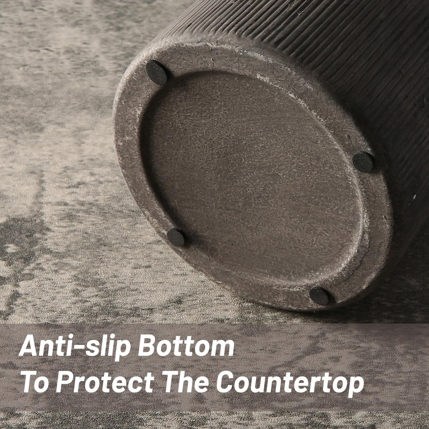 Rustic Vases for Home Decor. Ceramic Vase for Dining Table Decor. Terracotta Decorative Vase 6.1IN. ZSHLXM