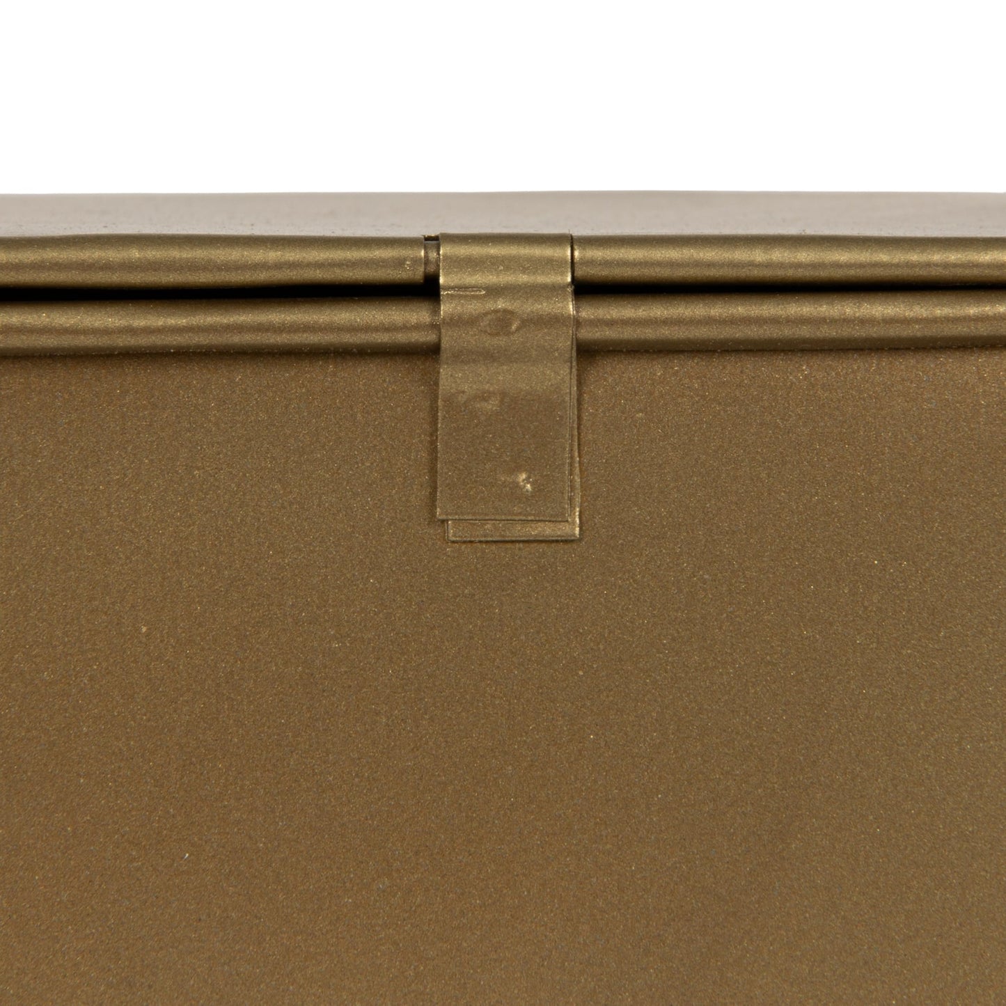 Decorative Metal Boxes with Gold Finish (Set of 3 Sizes)