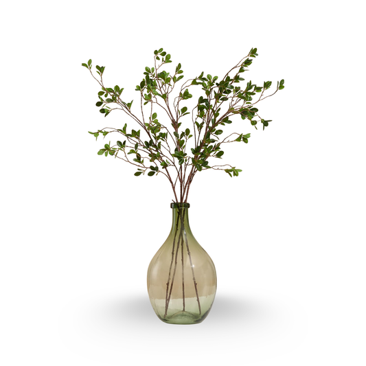 4Pcs Realistic Artificial Greenery Stems - 43" Faux Branches for Vase,Tall Fake Plants Ficus Twig for Wedding Vase Filler Shop Home Decoration