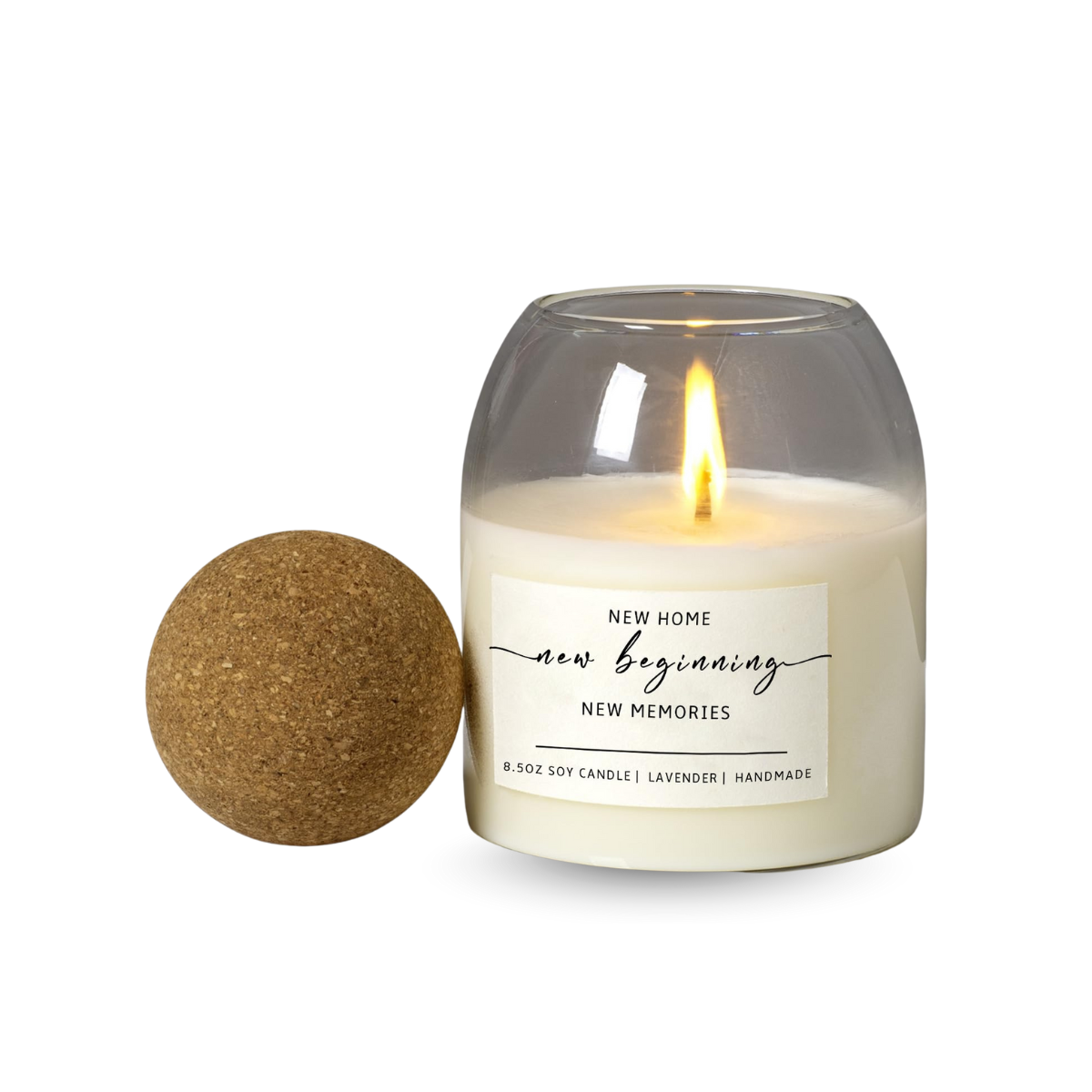 House Warming Gifts New Home，Housewarming Gifts, New Home Gift Ideas for Women Men Neighbor | Soy Wax, Long-Lasting 60-Hours, Lavender