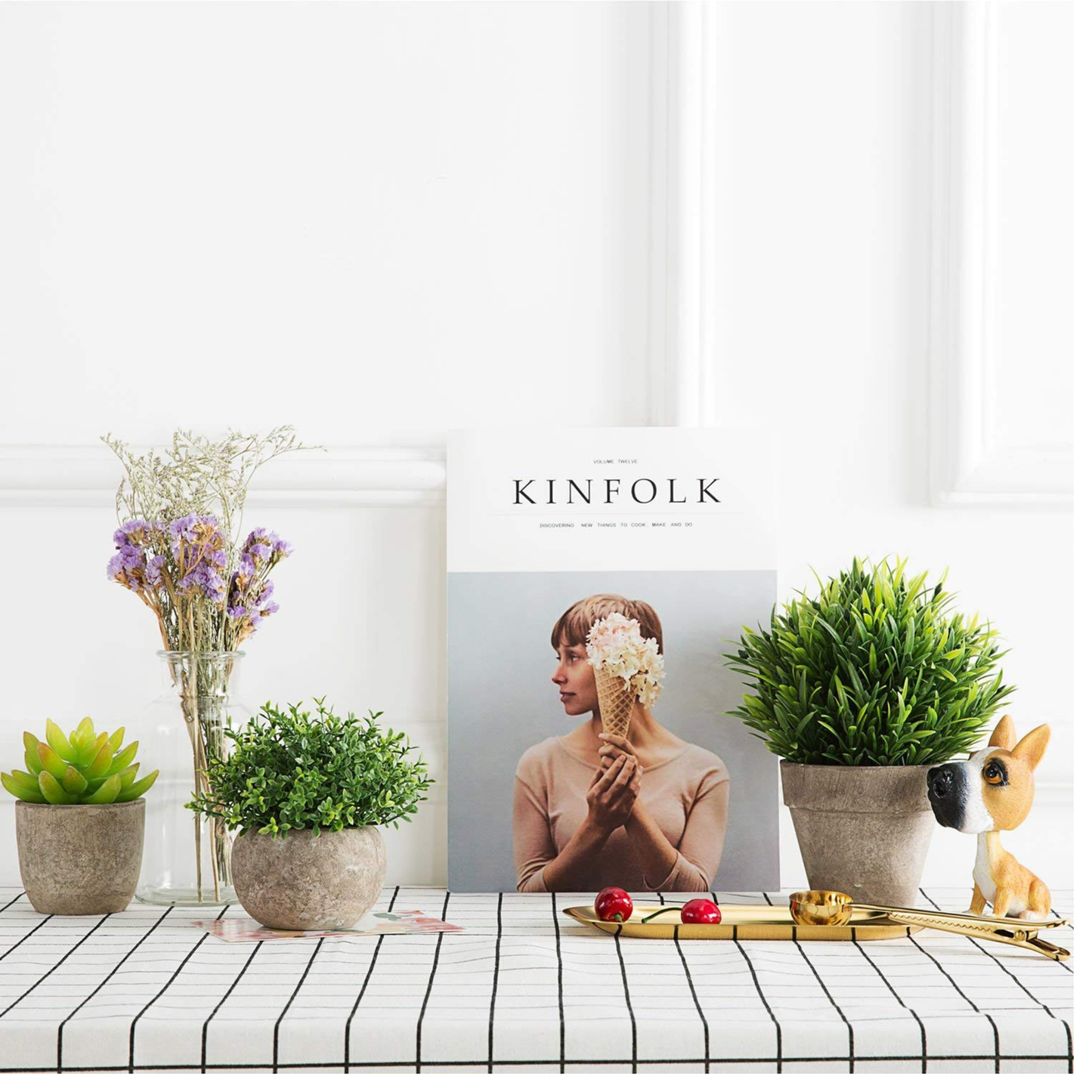 Velener Mini Sage Green Potted Boxwood Topiary Artificial Plants for Home Decor Indoor, Farmhouse House Plant Office Small Desk Shelf Apartment Coffee Bar Bathroom Decor Guest Room, Small Fake Plant