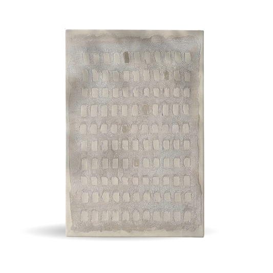 " Printed Printed Pearl Punch Card I "