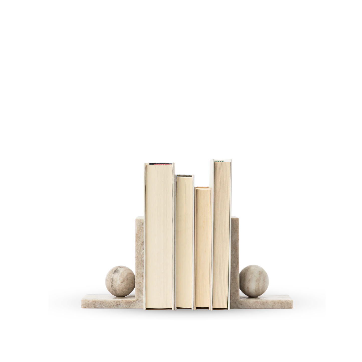 Adar Marble Bookends (Set of 2)