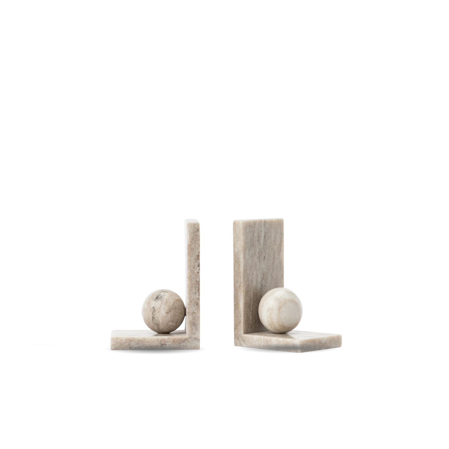 Adar Marble Bookends (Set of 2)