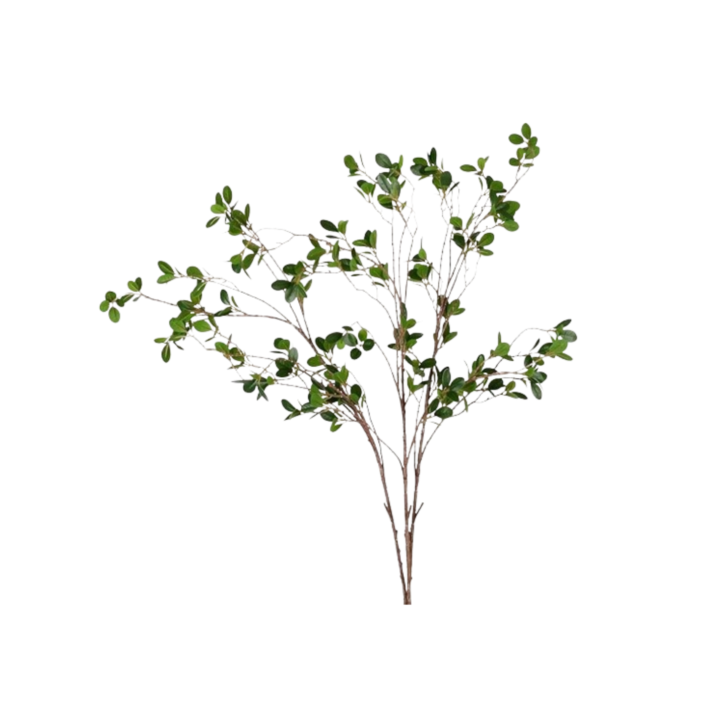 HANDIC 6pcs Faux Stems Artificial Branches for Vase Greenery Stems Faux Branches for Vase Plant Artificial Eucalytus Branches Plants (45"/Each Branch) (6, Green)