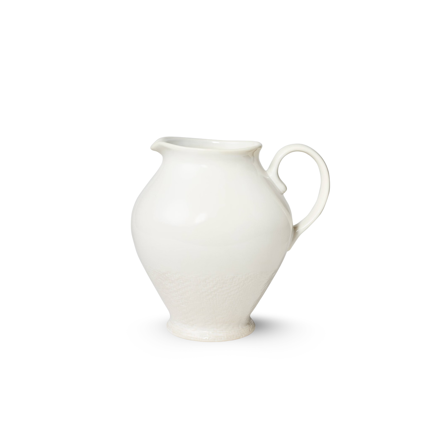 3555ml Stoneware Beverage Server Cream - Threshold™ designed with Studio McGee: Off-White Pitcher for Hot/Cold Drinks