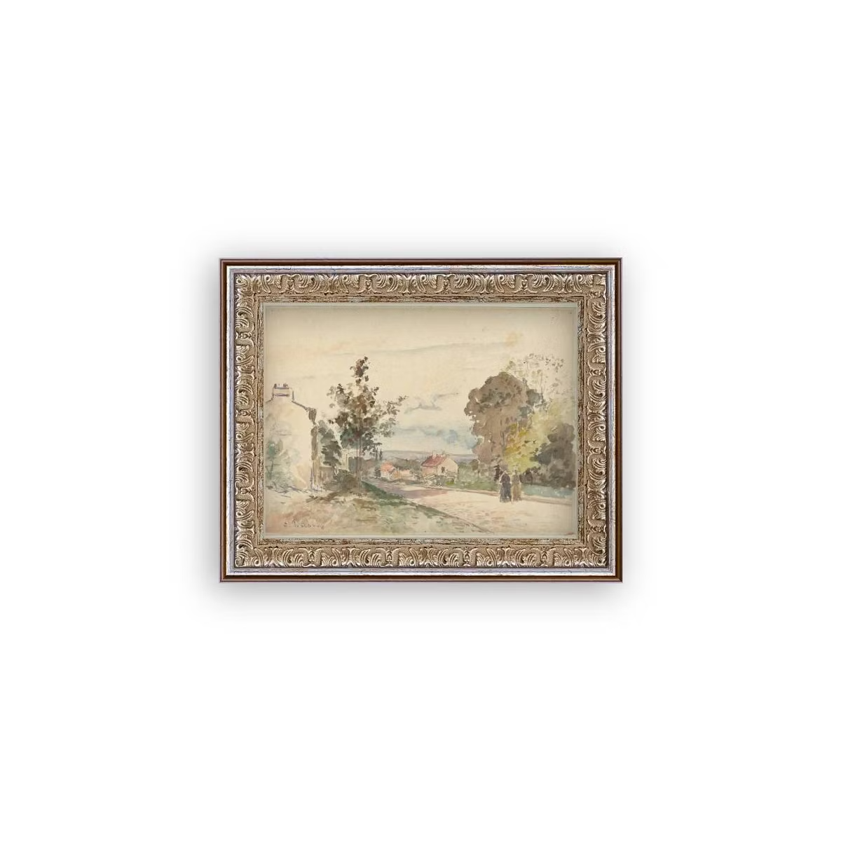 Petal Lane 10"x8" The Road From Versailles Wall Art